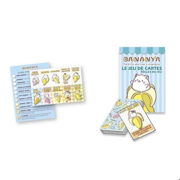 Kortspel - MAD - Bananya - 64 kort - 4 spelhjälpmedel - 20 min spel