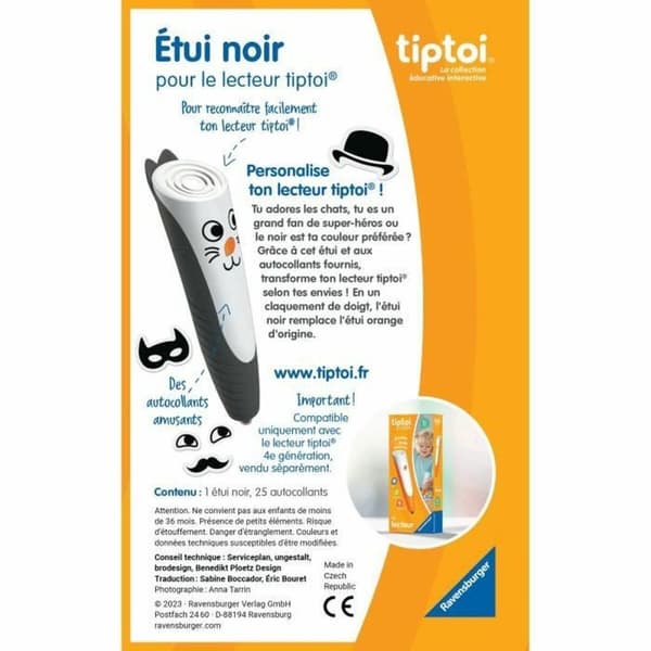 Opettavainen peli Ravensburger tiptoi