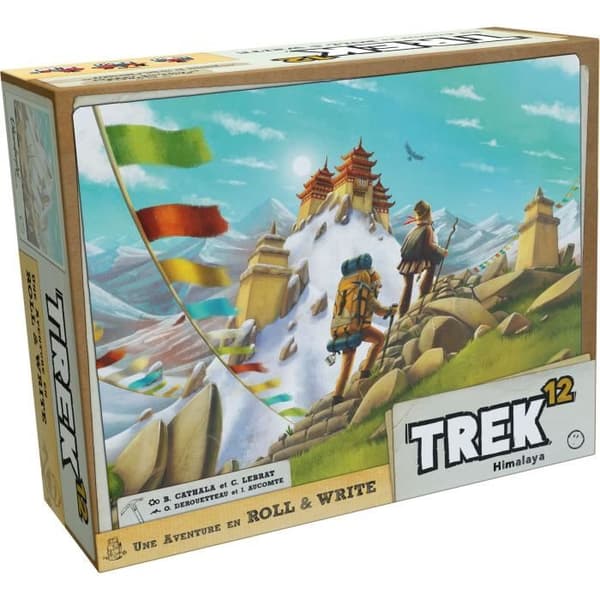 Trek 12 brädspel - LUDI'BOIS - Kartlägg områdena och lägg repbanor