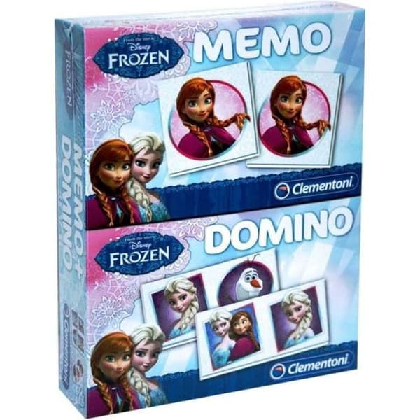 Memo + Domino-spel - Frysta - 98650