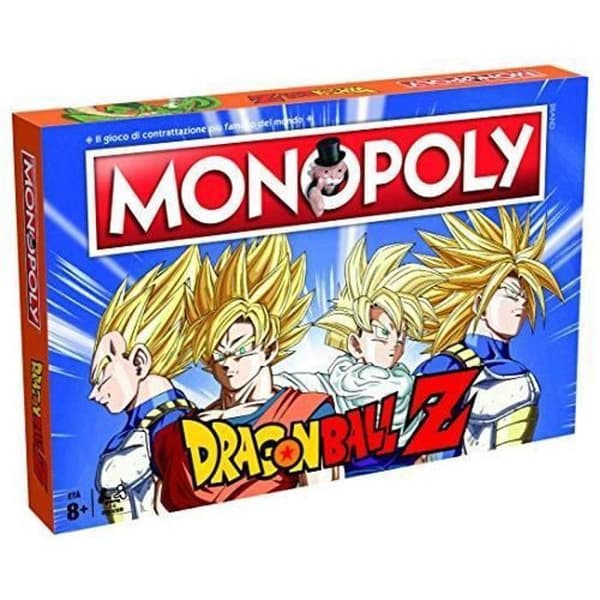 Vinnande drag - Bordsspel - Monopol Dragon Ball Collector's Edition italiensk version, 29896 29896