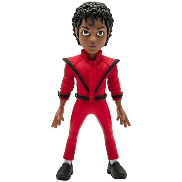 Figurine - Minix - Michael Jackson Thriller - Röd - 15 cm - Ikoniska detaljer