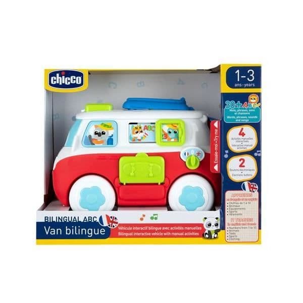 Elektroniskt spel - Chicco - Tvåspråkig - Utbildningsspel - 24 månader och uppåt - Blandat