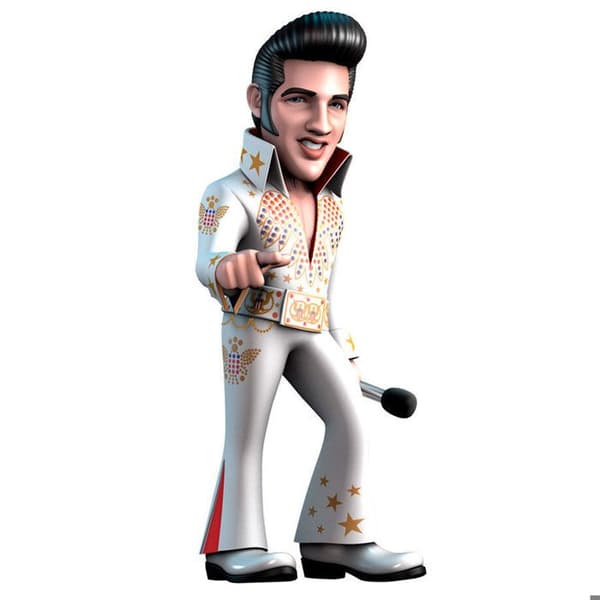 Figurin - Minix - Elvis Presley - Exakta detaljer - Oklanderliga finishar - För samlare
