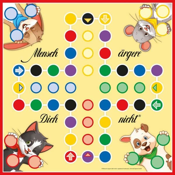 Schmidt - 40591 - Spiele Meine 6 Metallförvaringslåda för barn Flerfärgad - tysk version