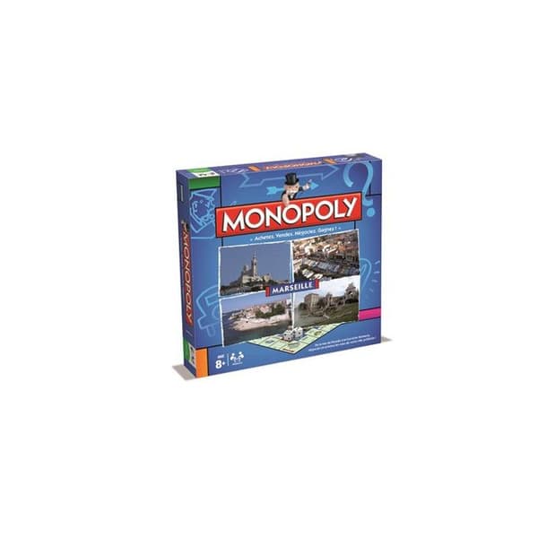 Winning Moves Monopoly Marseille brädspel