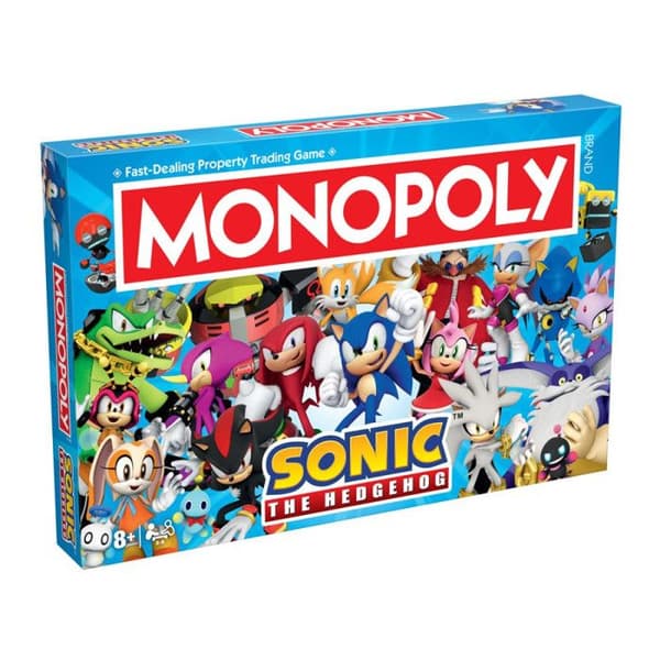 Klassiskt spel Winning Moves Monopoly Modern Sonic