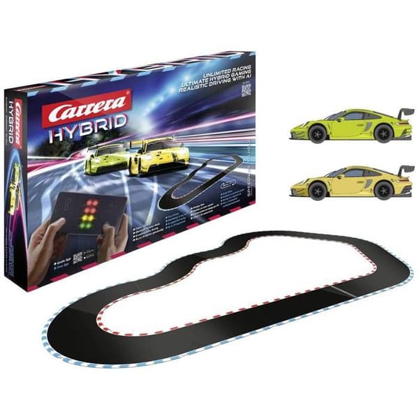 Carrera 50050001 Hybrid ljusgrön nybörjarset