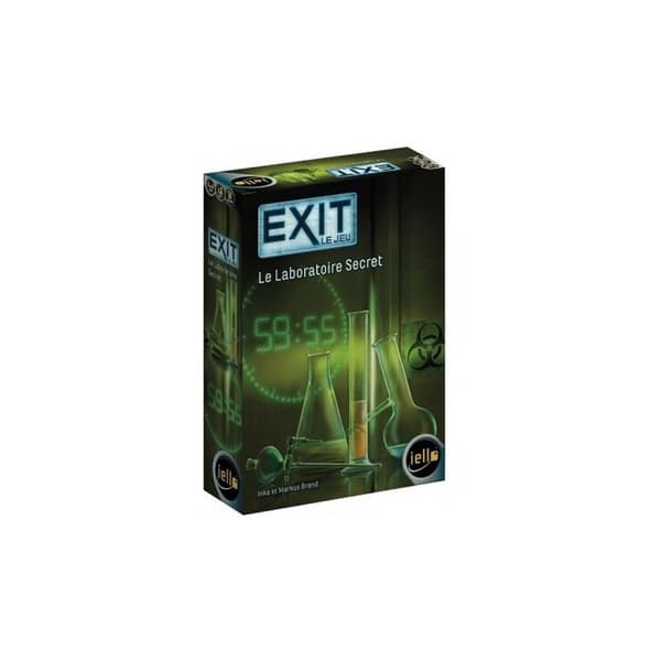Exit Secret Laboratory - IELLO - Brädspel - Barn - 60 min - Festspel