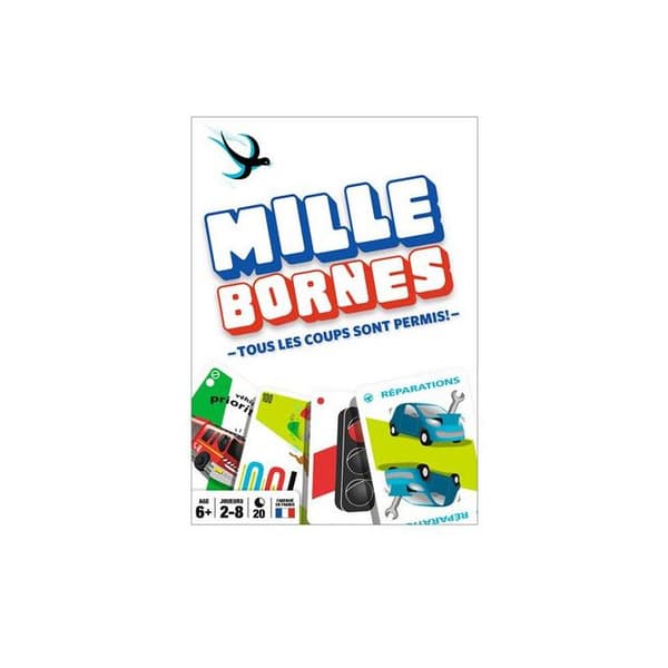 Klassiskt spel Dujardin Mille Bornes Pocket