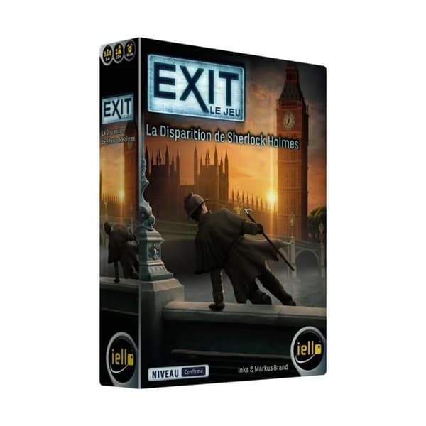 Escape game Iello Exit The Disappearance of Sherlock Holmes (Bekräftad)