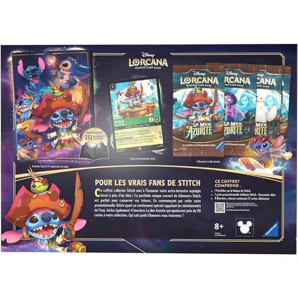 Sällskapsspel - brädspel. Disney - Stitch Lorcana set Disney Lorcana