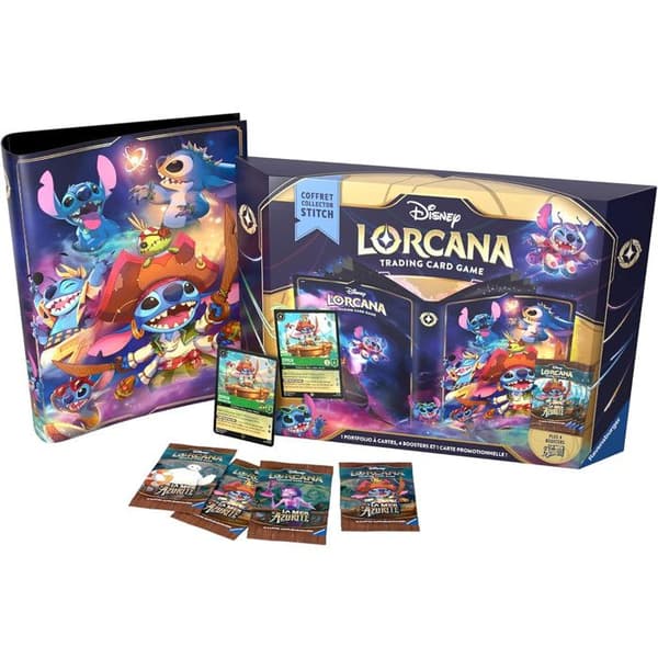 Sällskapsspel - brädspel. Disney - Stitch Lorcana set Disney Lorcana
