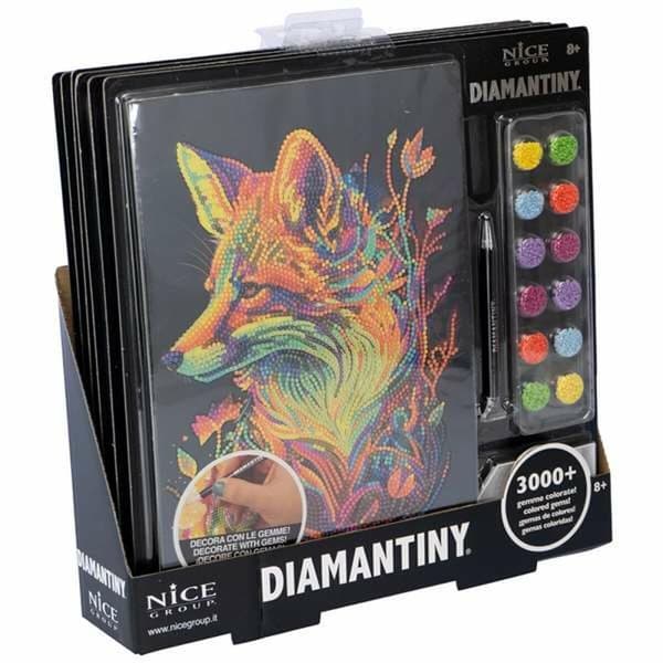 Utbildningsspel Crystal Art Diamantiny Surtido 32 x 32 x 2,4 cm