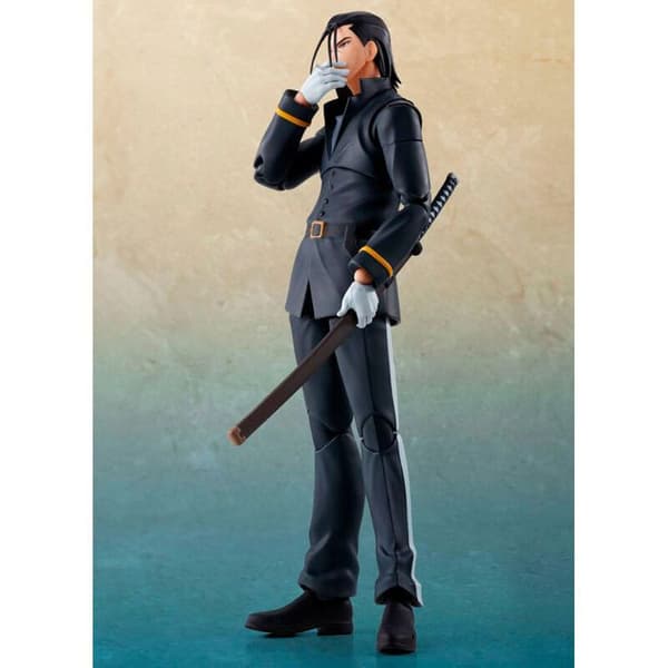 Tamashii Nations Figur Rurouni Kenshin: Meiji Swordsman Romantisk berättelse Hajime Saito .H. Figuarts