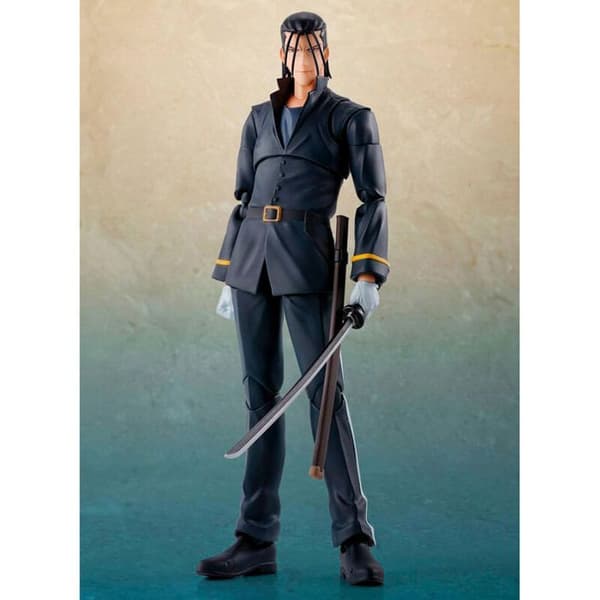 Tamashii Nations Figur Rurouni Kenshin: Meiji Swordsman Romantisk berättelse Hajime Saito .H. Figuarts