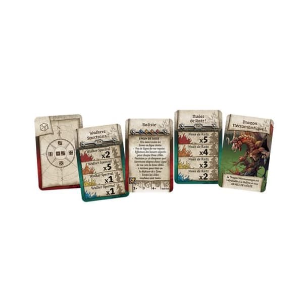 Specialistspel - AC-DÉCO - Zombicide Black Plague - No Rest for the Wicked - 1 till 6 spelare - 60 minuters spel