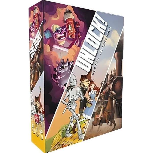 Space Cowboys | Låsa upp! : Hemliga äventyr | Unbox nu | Brädspel | Från 10 år | 1 till 6 spelare | 60 minuter