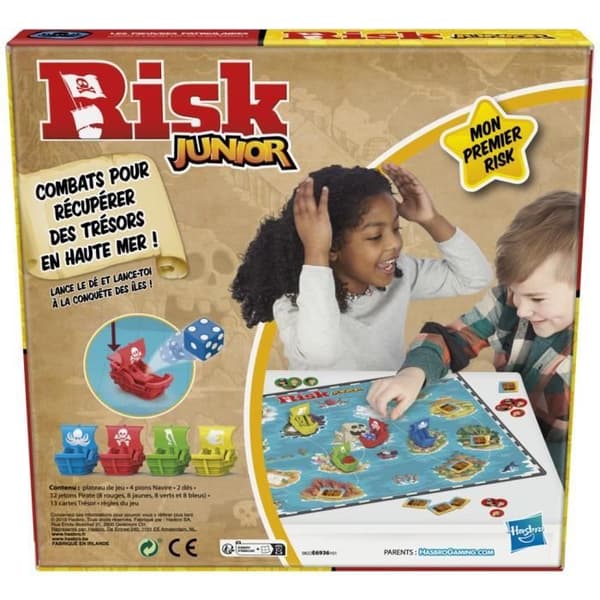 RISK - Junior - Introduktion för barn till det klassiska spelet - från 5 år