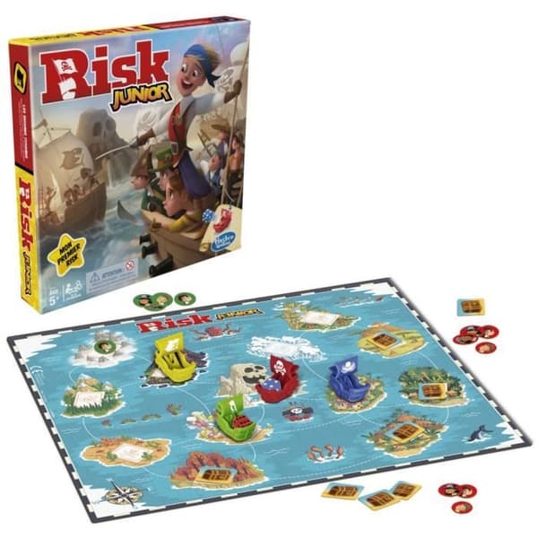 RISK - Junior - Introduktion för barn till det klassiska spelet - från 5 år