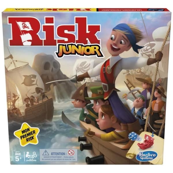 RISK - Junior - Introduktion för barn till det klassiska spelet - från 5 år