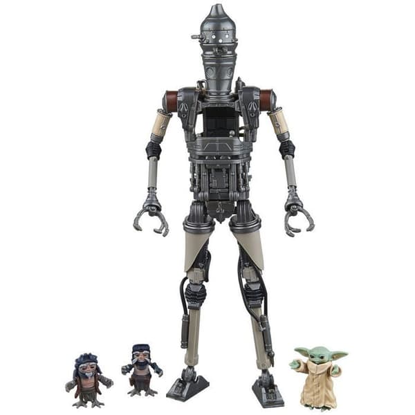 Hasbro Star Wars The Mandalorian IG-12 & Grogu Figur