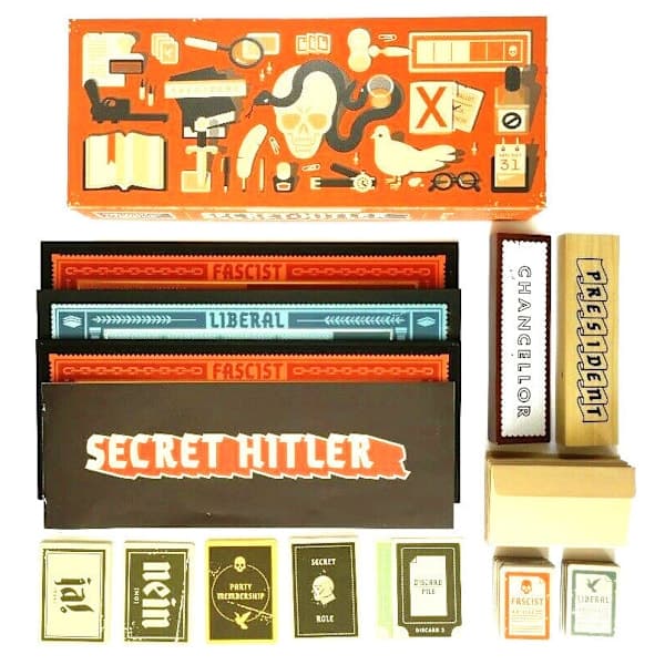 Secret Hitler Brætspil - strategispil Puslespil for 2-8 personer