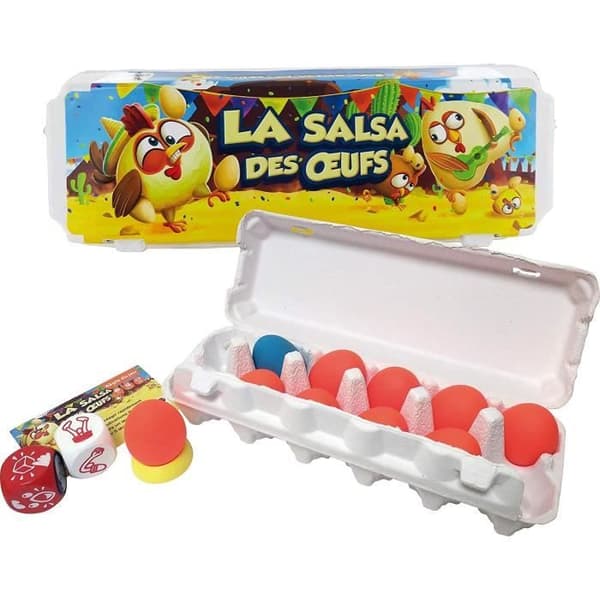 Brädspel för barn - ASMODEE - Äggsalsa - Festspel - Från 7 år
