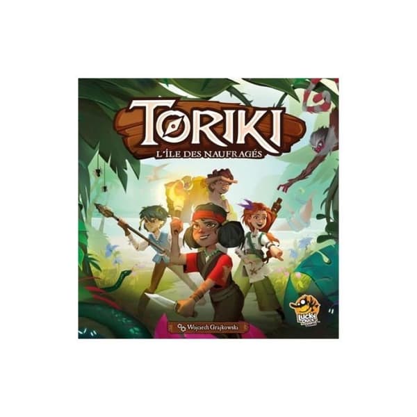 Lucky Duck Games Toriki Island of Castaways partyspel