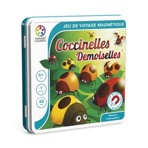 Brädspel - SMARTA SPEL - SGT 2004 FR - Ladybugs Damsels - Logik - 1 spelare eller fler