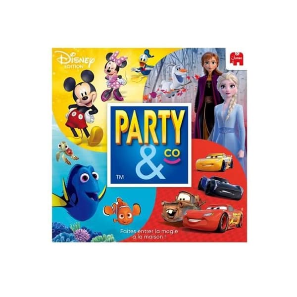 PARTY &amp; CO Disney - Sällskapsspel - DUJARDIN - Utmaningar kring Disney-universumet för hela familjen!