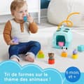 Miniatyrbild 6 av 9: Fisher-Price®-Animal Transport Crate Sorter-8 blocksorterare HTW93