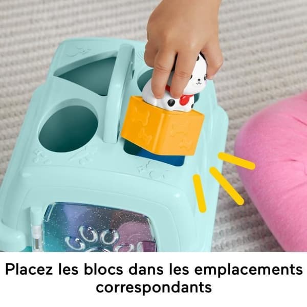 Fisher-Price®-Animal Transport Crate Sorter-8 blocksorterare HTW93