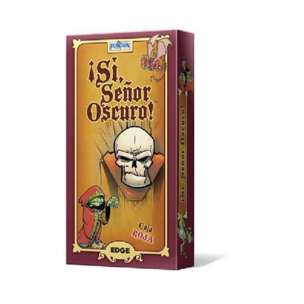 Spelbräde Ja Herr Mörk Röd Låda