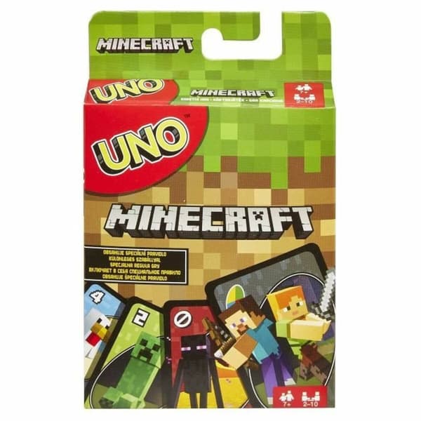 Sällskapsspel Mattel Uno Minecraft