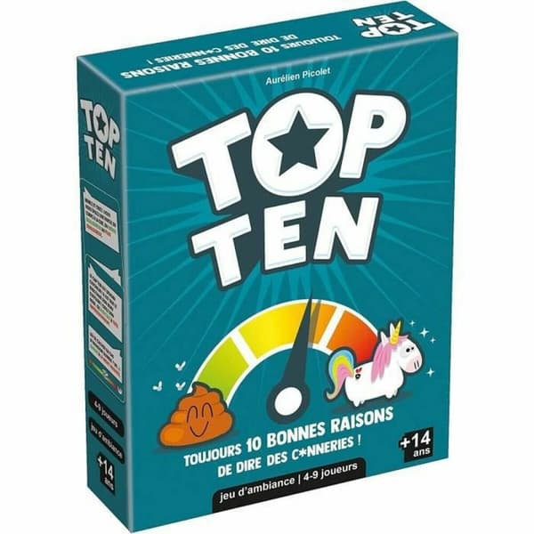 Sällskapsspel Asmodee Top ten