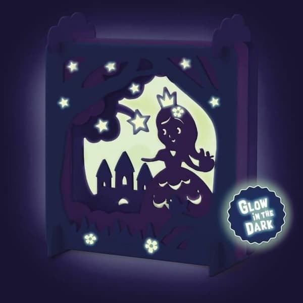 Piirustussetti SES Creative glows in the dark