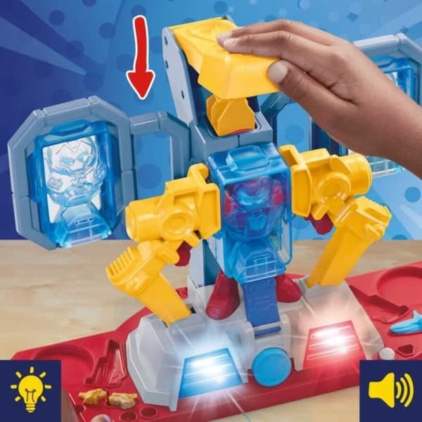 Muovailuvahapeli Play-Doh Iron Man Armor Factory Keltainen