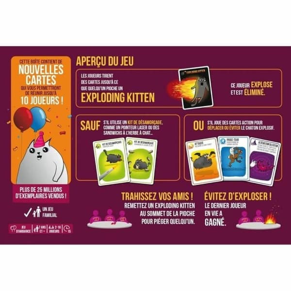 Brætspil Asmodee Exploding Kittens: Festive Edition