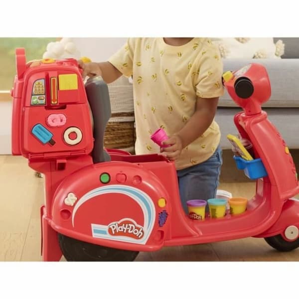 Muovailuvahapeli Play-Doh My Pizza Scooter rouge