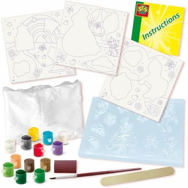 Ritningsset SES Creative Casting and painting