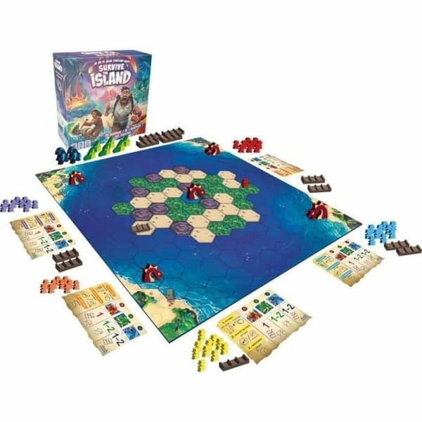 Brætspil Asmodee Survive The Island