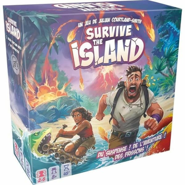 Brætspil Asmodee Survive The Island