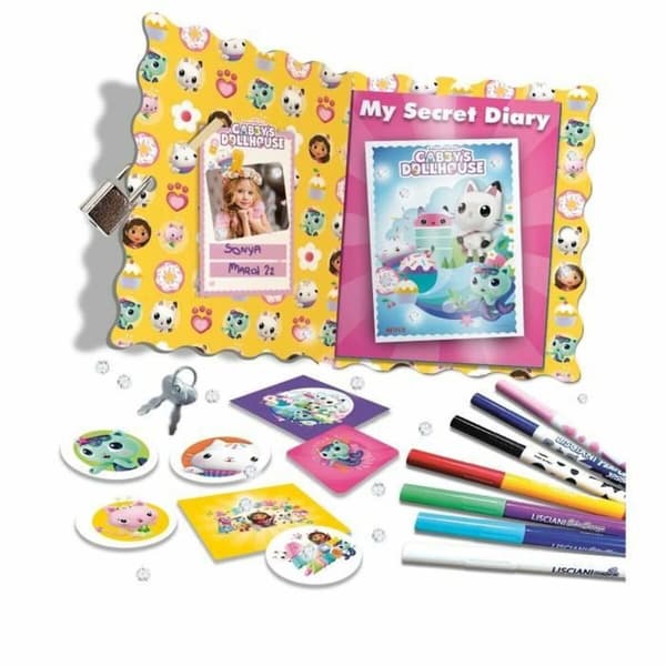 Piirustussetti Lisciani Giochi Secret Diary