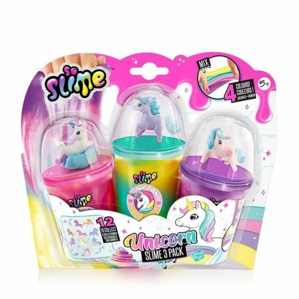 Muovailuvahapeli Canal Toys So Slime Violetti