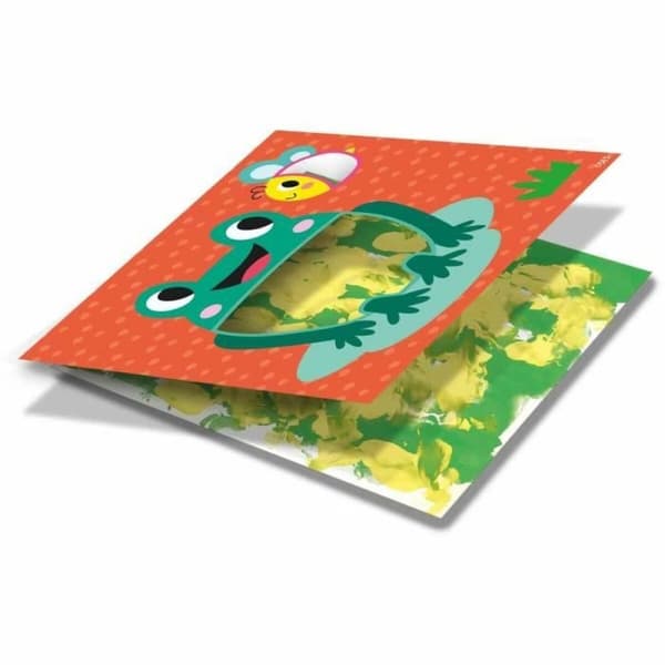 Tegningssæt SES Creative Eco Finger Paint Cards