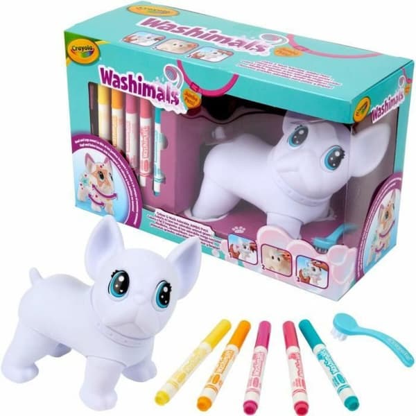 Tegningssæt Crayola Washimals Jumbo Dog
