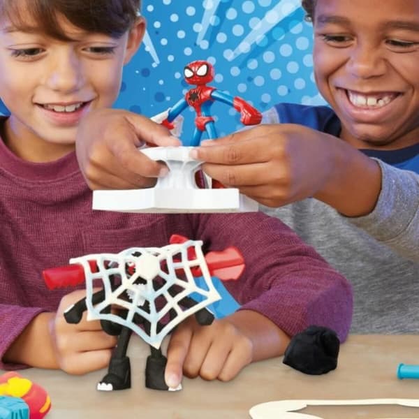 Modellera Spel Play-Doh Spider-Man Slash Attack Multicolour