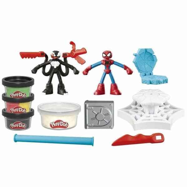 Modellera Spel Play-Doh Spider-Man Slash Attack Multicolour