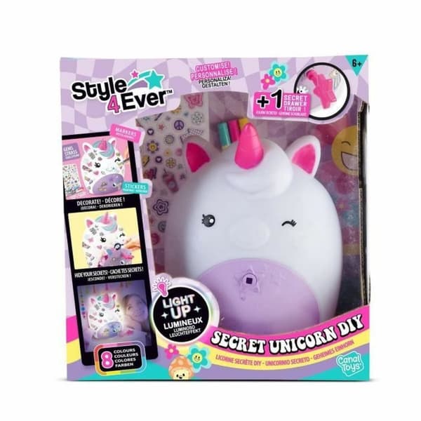 Ritningsset Canal Toys Secret Unicorn Lamp